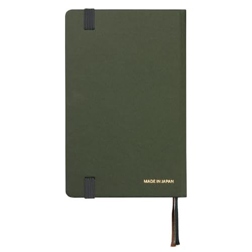 Maruman A6 Notebook Mnemosyne Journal con rayado de 6.5mm para notas fluidas 3