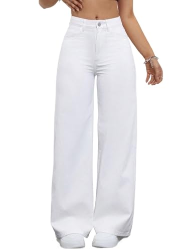 Women's Mid-Rise Jean Plain And Denim Pants