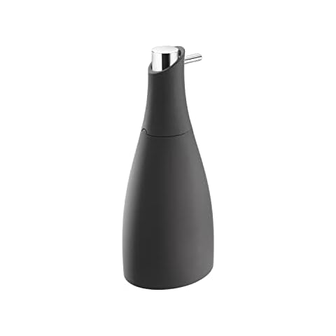 COSMIC - Dispensador Jabon Baño | Acabado Negro Soft Cover