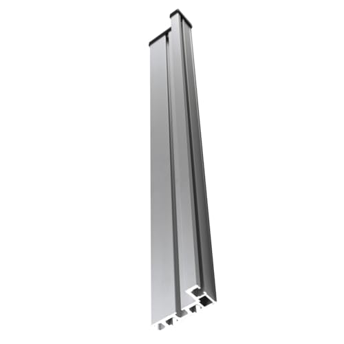 AOMIKITSTU T Nut Schiene Typ 75, Gehrungsschiene 1000mm, DIY T-Nut Gehrungsschienenlehre 75 Typ, T Nut Schiene Gehrungsschiene, T-Schienen, Tischkreissäge-T-Nut für Holzbearbeitungs