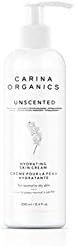 Carina Organics Unscented Daily Moisturizing & Hydrating Skin Cream, 250ml