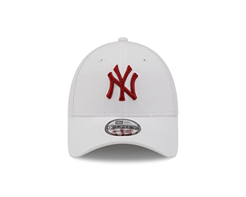 New Era New York Yankees Fankappe Major League Baseball Kopfbedeckung weiß NY Logo MLB - One-Size 2
