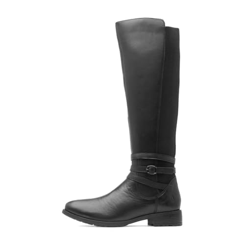 Image of Hush Puppies Womens Vanessa Mid Calf Boot, Black, 5 UK