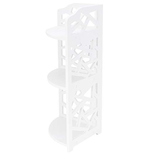 Estantería de esquina de 3 niveles de espuma de PVC impermeable y de montaje rápido 7