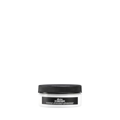 Davines OI Conditioner Rich Creamy Hydrating Conditioner for All Hair Types - Accelerates Drying Protects Structure & Adds Shine with Antioxidants Softens & Detangles Travel Size 2.54 Fl Oz