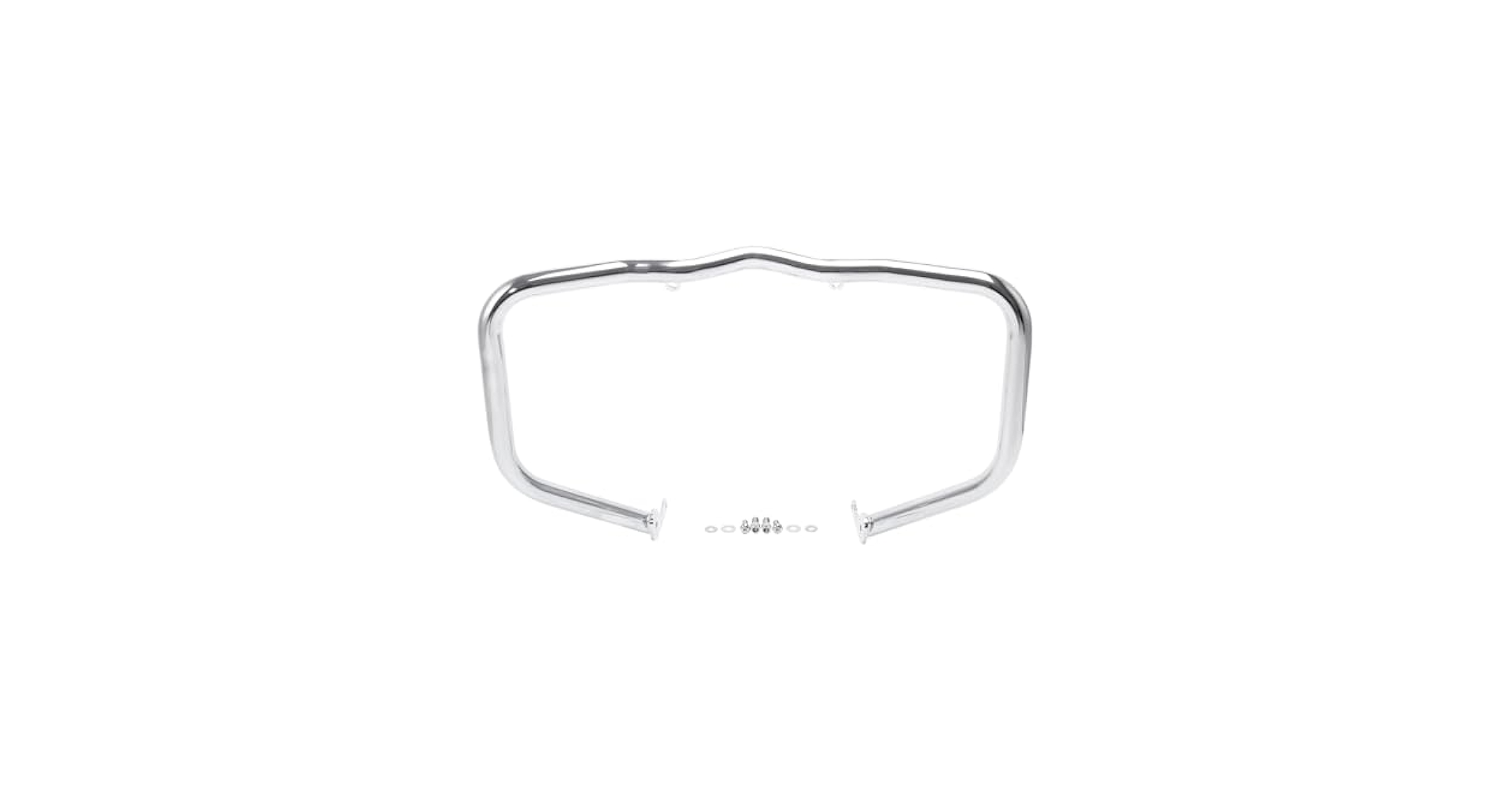 Amazon | TCT-MOTORPARTS クロムエンジンガード クラッシュバー
