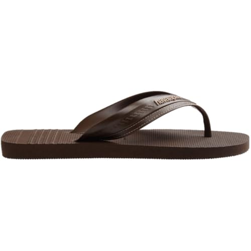 Chinelo Havaianas Hybrid BE Tira Larga Sola Reforçada Dia a dia Casual Moda (CAFE/CAFE, BR, Adulto,