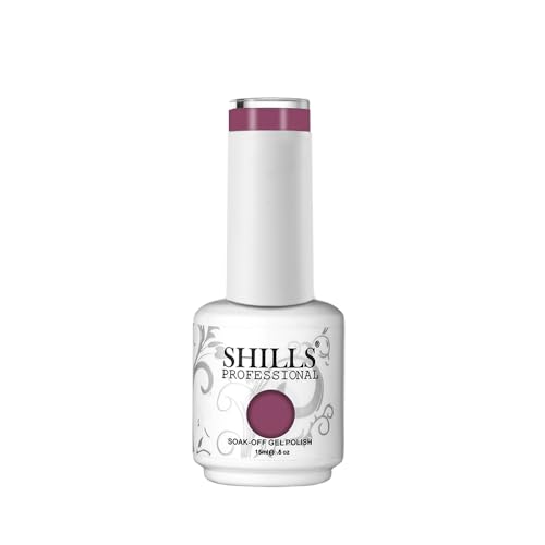 Image of SHILLS PROFESSIONAL UV /LED Soak Off Gel Polish (Gel Nail Polish) Nail Art Nail Polish Color Shade 149, Glossy Finish, 15ml