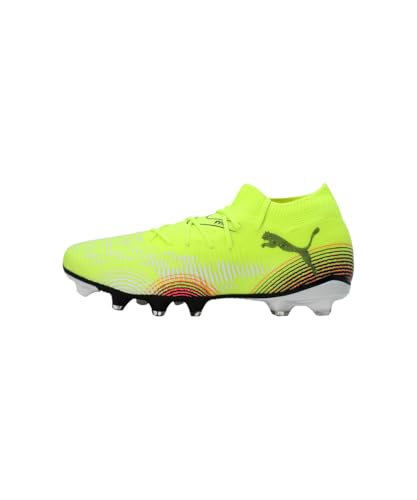 Puma Future 8 Match FG/AG, Unisex Fussballschuh, Yellow ALERT-Puma Black-Sun Struck, – Ansicht 4