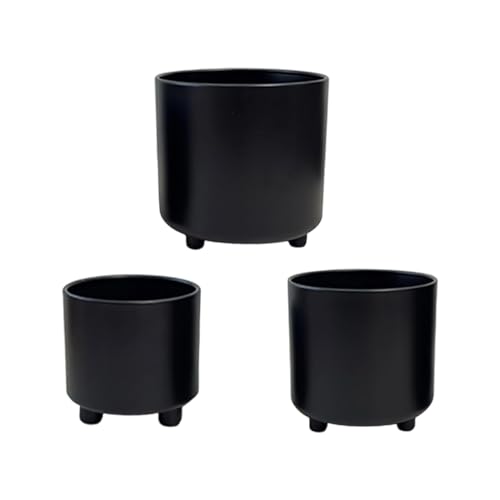 Pots de fleurs en métal surélevés pour nettoyer sans effort