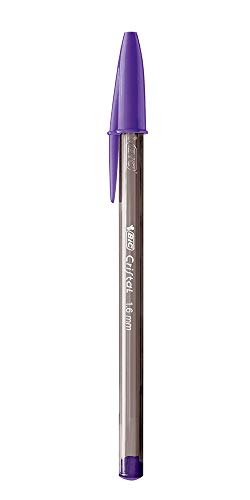Caneta Esferografica BIC Cristal Intenso Fashion, 6 Cores, Ponta Grossa de 1.6mm, Bold, 930187, Escr