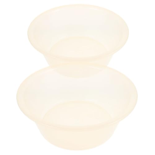 2pcs Bañera Transparente para Pies Grande de Plástico