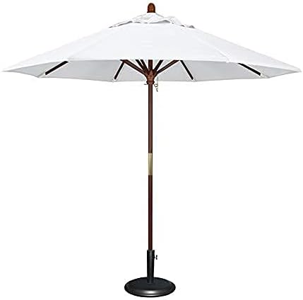 LSLYTQ European-style Outdoor Solid Wood Umbrellas, Household Patio Umbrellas, Central Pillar Umbrellas, Sun Shades,