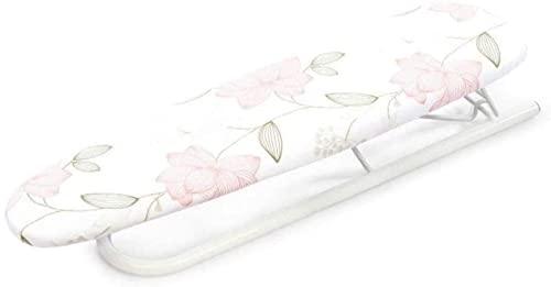 SnamicE Tabla de Planchar antiescaldaduras, con Fundas metálicas alargadas y Plegables, Ideal para Camisas, cuellos y artículos Esenciales para el hogar, K-52 x 12 x 10 cm,K-52 * 12 * 10CM
