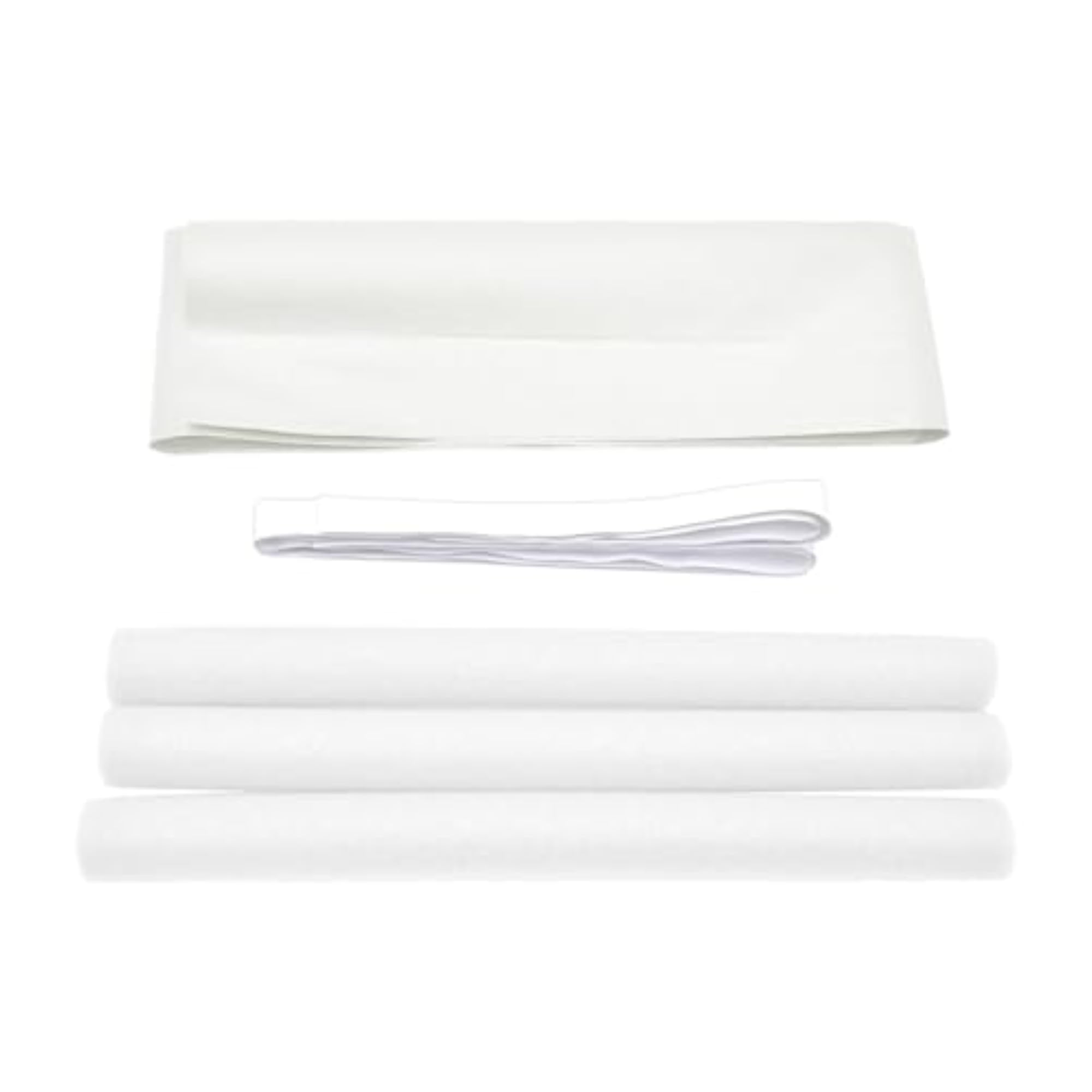 Under Door Draft Stopper Weatherstrip for Insulation White
