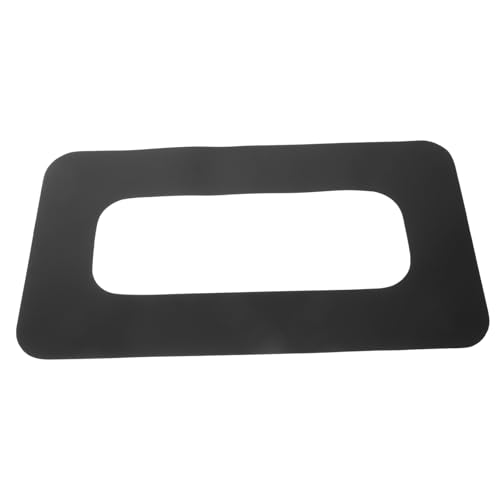 POPETPOP Paddle Fin Box Connector Patch Durable Replacement Fin Slot Accessory for Surfboard Paddleboard Easy Installation Stylish Black Design for Sup Enthusiasts