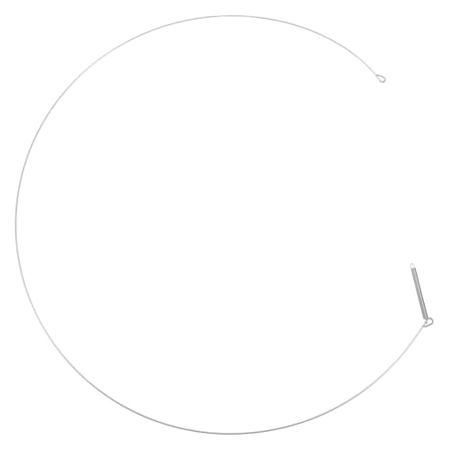 Veemoon 33cm Stainless Steel Washer Door Gasket Retaining Ring Replacement Spring Clamp for Front Load Washing Machine Repair Seal Accessory