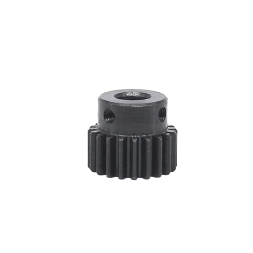 Bevel Gear Pinion Hardware Mechanical 1Mod 20Teeth Spur Gear 1M20T Pinion with Inner Hole 5/6/6.35 8mm Fit 1M Straight Teeth Rack for CNC Engraver Nema23 Motor(5mm)