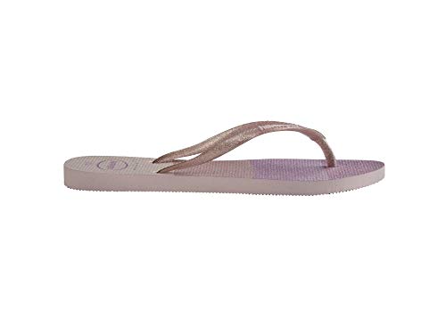 Chinelo Slim Palette Glow, Havaianas, Meninas, Candy Pink, 31/32