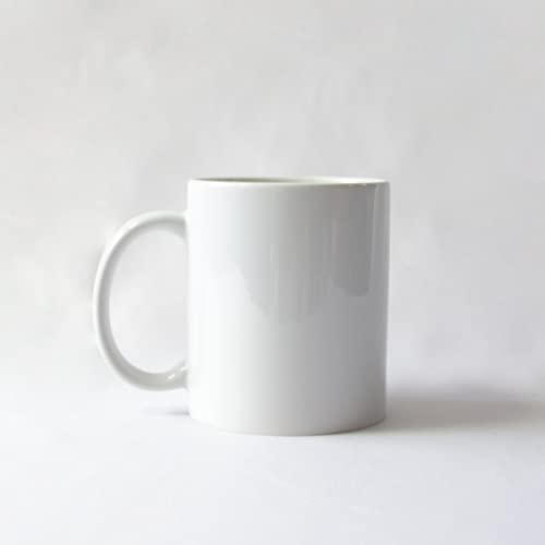 MR.R Sublimation Blanks Dishwasher White Ceramic Coffee Mugs 11oz Blank Ceramic Classic Drinking Cup Mug for Milk Tea Cola Water Set of 2 with Safe Package - Image 3
