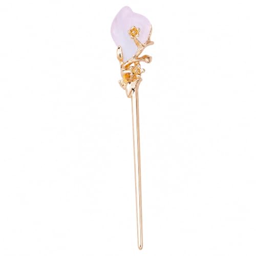 Gold Traditional Hair Sticks, Vintage Rhinestone Metal Hair Chopsticks, Hair Forks and Clips, Hair Styling Accessories