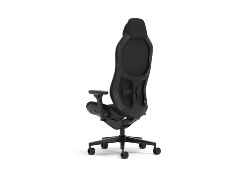 Fractal Design Refine Alcantara Dark Gaming Chair - Ergonomic Office Desk Chair Functionality with 4D Adjustable Armrests, High-Back Support, Lumbar Cushion, and Premium Fabric - Image 6