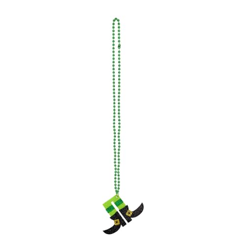 Collier vert Saint-Patrick anti-irritation ajustable pour le confort des enfants