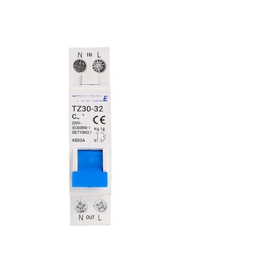 Disjoncteur DPN 1P+N coupe-circuit automatique contre les surcharges domestiques