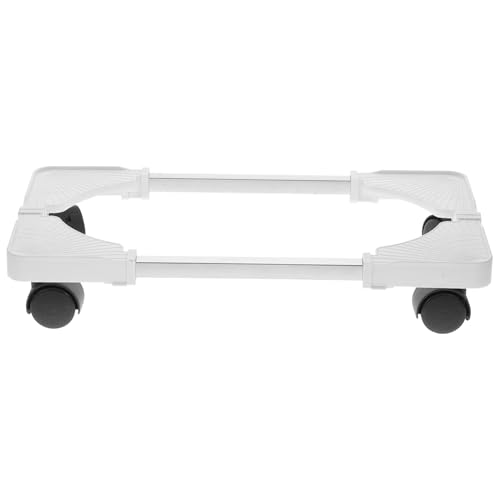 QUMIIRITY 移動可能なタワースタンド 耐荷重 ステンレス製 安定性 オフィス 自宅用ホルダー ローリングコンピューターカート