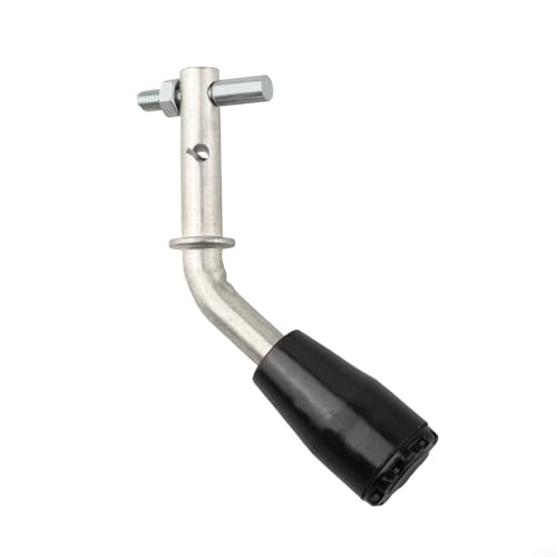 Manijas de repuesto de hierro para puertas de estufa y caldera, accesorios de chimenea con manijas de quemador diseñadas para agujeros de puerta de horno de 1 2 cm de diámetro