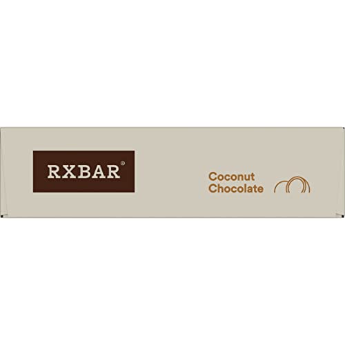 Rxbar Protein Bars, 12G Protein, Gluten-Free, Snacks, Coconut Chocolate, 9.15Oz Box (5 Bars) #TOP7
