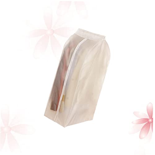 Mobestech Thickened 3D Clothes Cover Waterproof Garment Storage Bag 60x30x110cm Sturdy Dustproof Clothing Organizer for Home and Travel3