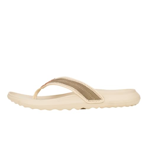 Image of HEYDUDE Men's Myers Flip Classic Sandal | Lightweight Flexible Outsole | Travel Ready Flip Flop