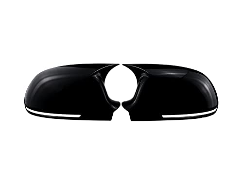 Accessoires de voiture boîtier de rétroviseur extérieur B8 8T noir brillant pour S4 S5