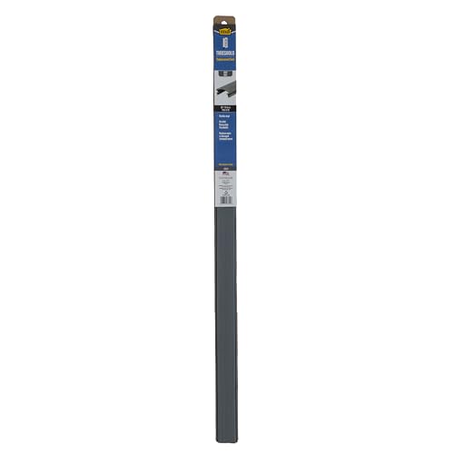 Image of M-D Building Products 43824 1-1 /2 in. x 3 /4 in. x 36 in. Gray Vinyl Replacement Insert for Heavy Duty Thresholds