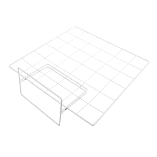 HAWILLOSCH Wire Grid Wall Display Rack for Art Projects Photos Jewelry Accessories Versatile Display Stand for Kindergarten Market Stalls Exhibitions