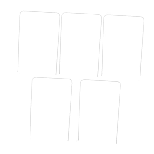 VANZACK Croquet Wickets Set 5 Pack Metal Hoops Perfect for Games Replacement Parts Easy to Use