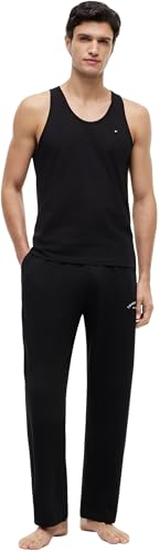Tommy Hilfiger Herren 3P Tank Top UM0UM03867 Tank Top, Schwarz (Black/Black/Black), S 5