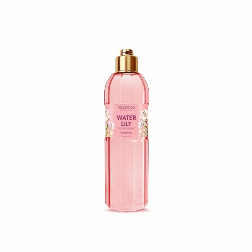 THE LOVE CO. Waterlily Bath & Shower Gel – Luxury Body Wash For Women & Mens – Shower Gel Women – 100% Vegan – Luxury Beauty – Body Skin Care Products – 100ml For Rs. 106