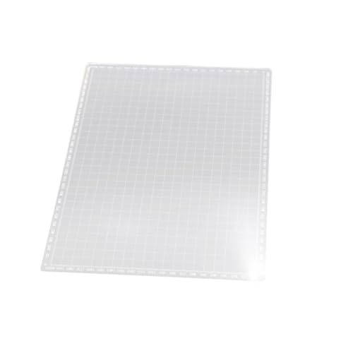 F Fityle Tablero de Arcilla, tapetes de Arcilla polimérica, Placa de Sello de medición, Herramienta para Hacer Arcilla, tapete para Manualidades, Herramienta, 30cm x 22cm x 0.4cm