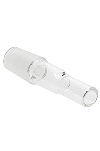 AO® Shisha Glas Schlauch-Anschluss 18/8 | Genieße den Flow deines Rauchs auch optisch! (Clear) – Bild 4