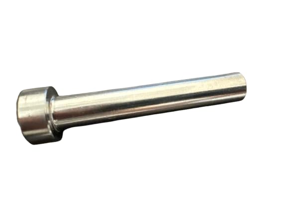 T316 Stainless Steel Cable Railing Dome Swage Stud End Fitting Invisible Fittings Terminal Deck Railing Wood Metal Post for 1/4"" Cable (10, 1/4""), Silver