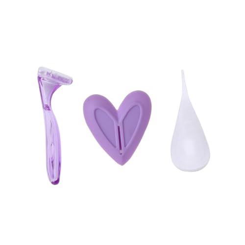 Beatifufu 3pc Random Color Bikini Shaver for Women Hair Removal Ladies Trimmer Smooth Plastic Material