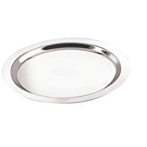 Heavy duty Stainless Steel ss Lid for vessels, kadai Lid (Dia:12.5,14.0,25.0cm (5.0",5.5", 10.0", inches) Approx.Wt: 420gm. S7,8,17 -Each 1pcs Total 3Nos)