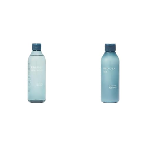 【セット買い】MUJI 無印良品 薬用クリアケアふき取りローション 300mL OAQ12A4S 83924393 + 薬用クリアケア乳液 200mL OAQ19A4S 83924461