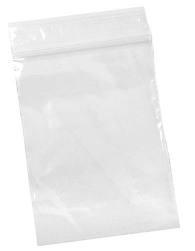 EliteKoopers Clear Reusable Grip Seal Bags Pouches Storage Bag