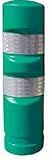 Baliza H-50 verde Hito de balizamiento y señalización de trafico H 50 verde (anclaje incluido) 50 cms largo