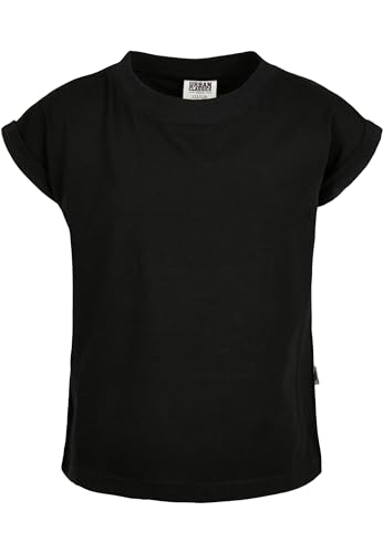 Urban Classics Mädchen Organic Extended Shoulder Tee – Lockeres T-Shirt...