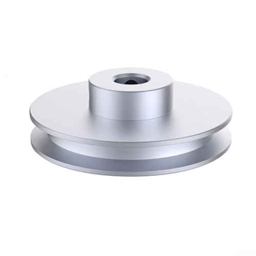 Aetluxery Set di pulegge in alluminio con scanalatura a V per cinghie in PU da 6 mm, lavorazione CNC di precisione, trasmissione liscia per applicazioni di modelli di motori(30)