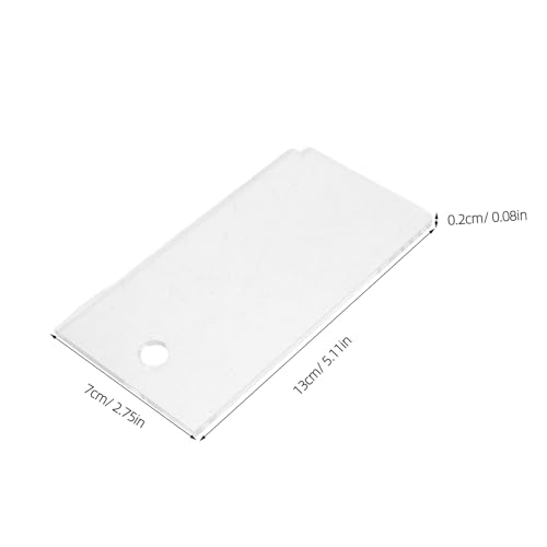 ORFOFE Raspador de Cera para Snowboard 2 Piezas Acero Inoxidable Transparente Herramienta para Quitar Cera y Mantenimiento de Tablas de Esquí, Accesorio Esencial para Deportes de - imagen 2
